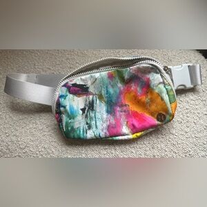 Lululemon Colorful Abstract Print Everywhere Belt Bag